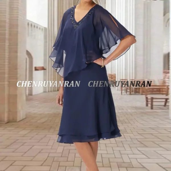 Blue Mother of the Bride Dresses - Image 2
