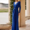 Blue Mother of the Bride Dresses