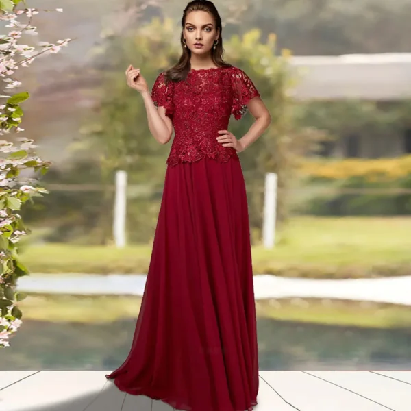 Red Mother of the Bride Dresses