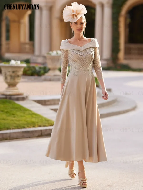 Elegant A-line Mother of the Bride Dresse