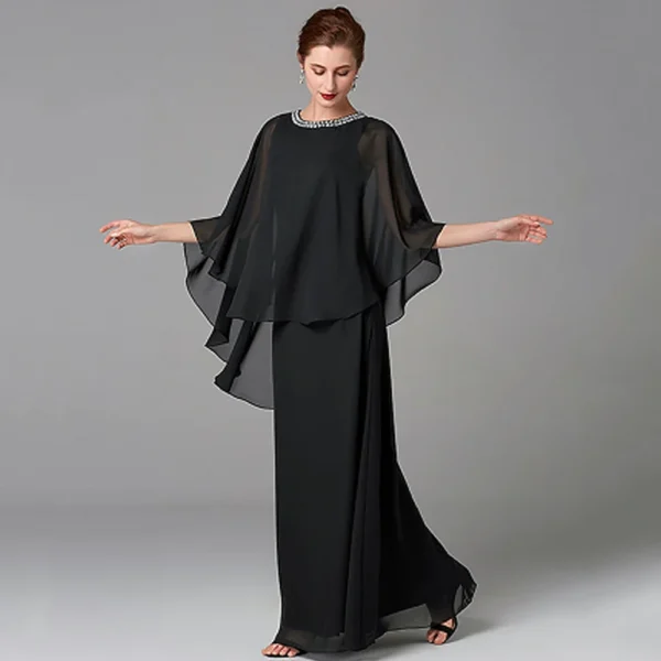 Fashion Black Mother of the Bride Dresses