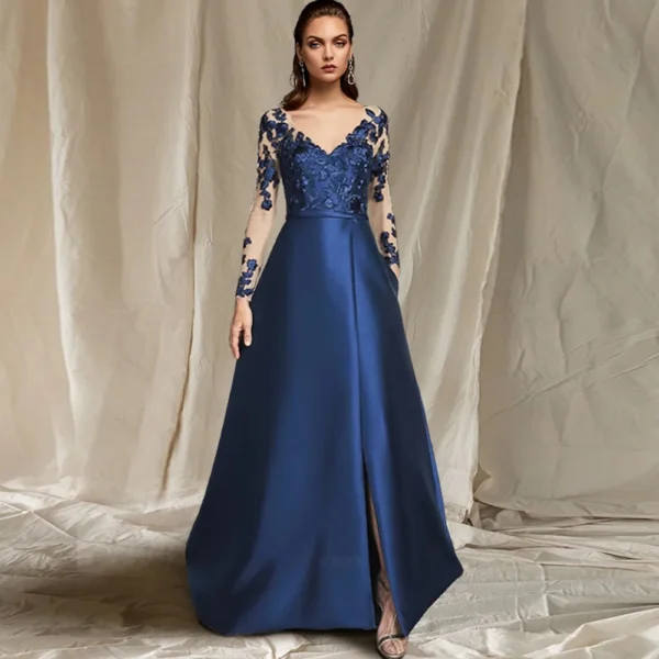 Navy Blue Mother of the Bride Dresses