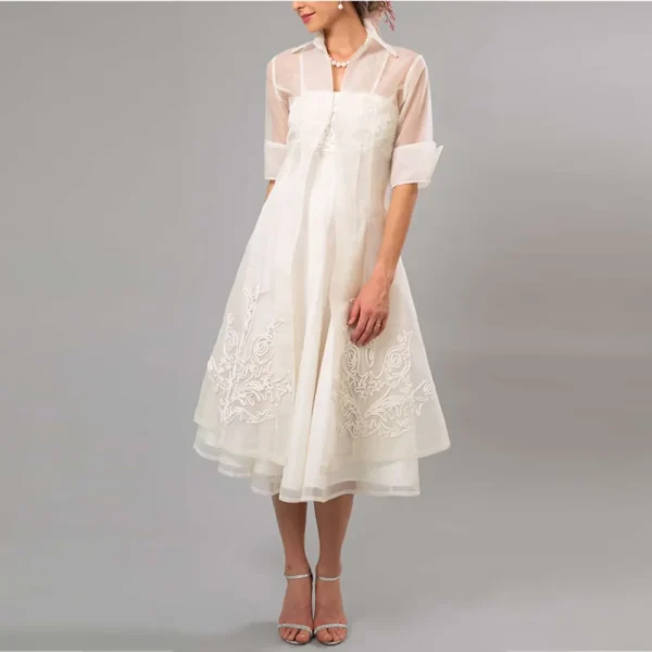 Ivory Mother of the Bride Dresses