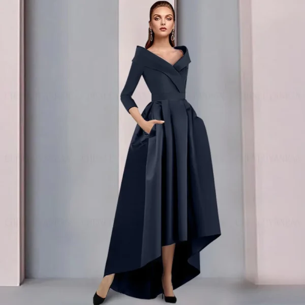 Customized Satin Mother of the Bride Dresses