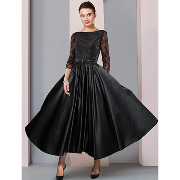 Charming Black Mother of the Bride Dresses