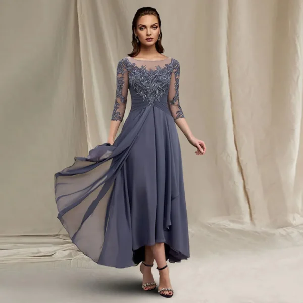 Chiffon Mother of the Bride Dress