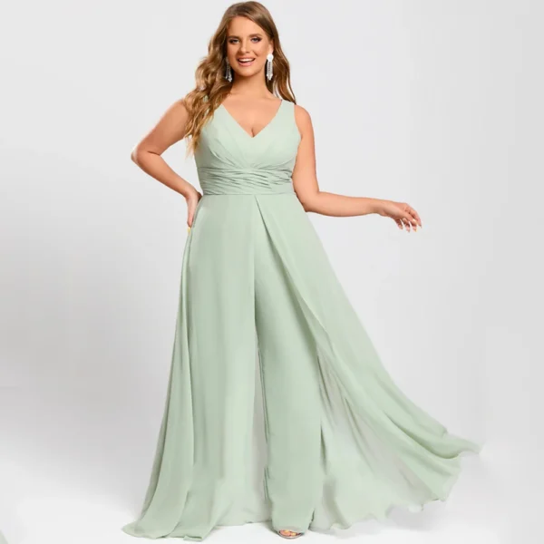 Customize Scoop Plus Size Mother of the Bride Dresses