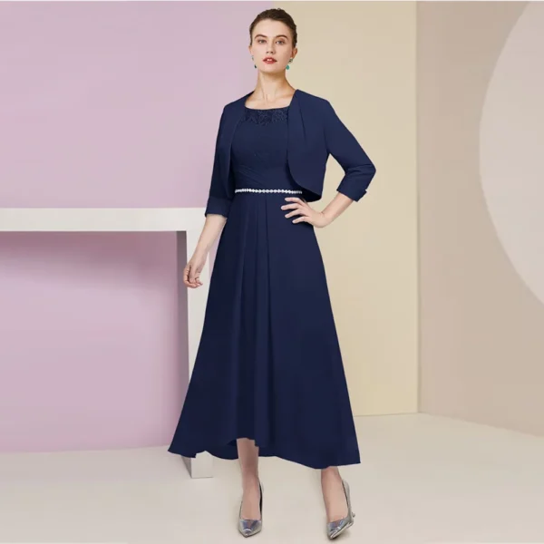 Navy Blue Mother of the Bride Dresses